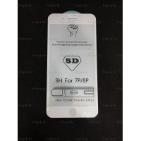 Защитное стекло 3D iPhone 7 Plus/8 Plus белое