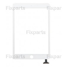Тачскрин на iPad mini 3 в сборе с контроллером и скотчем белый оригинал