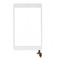 Тачскрин в сборе с кнопкой и скотчем на iPad mini/mini 2 Retina белый оригинал